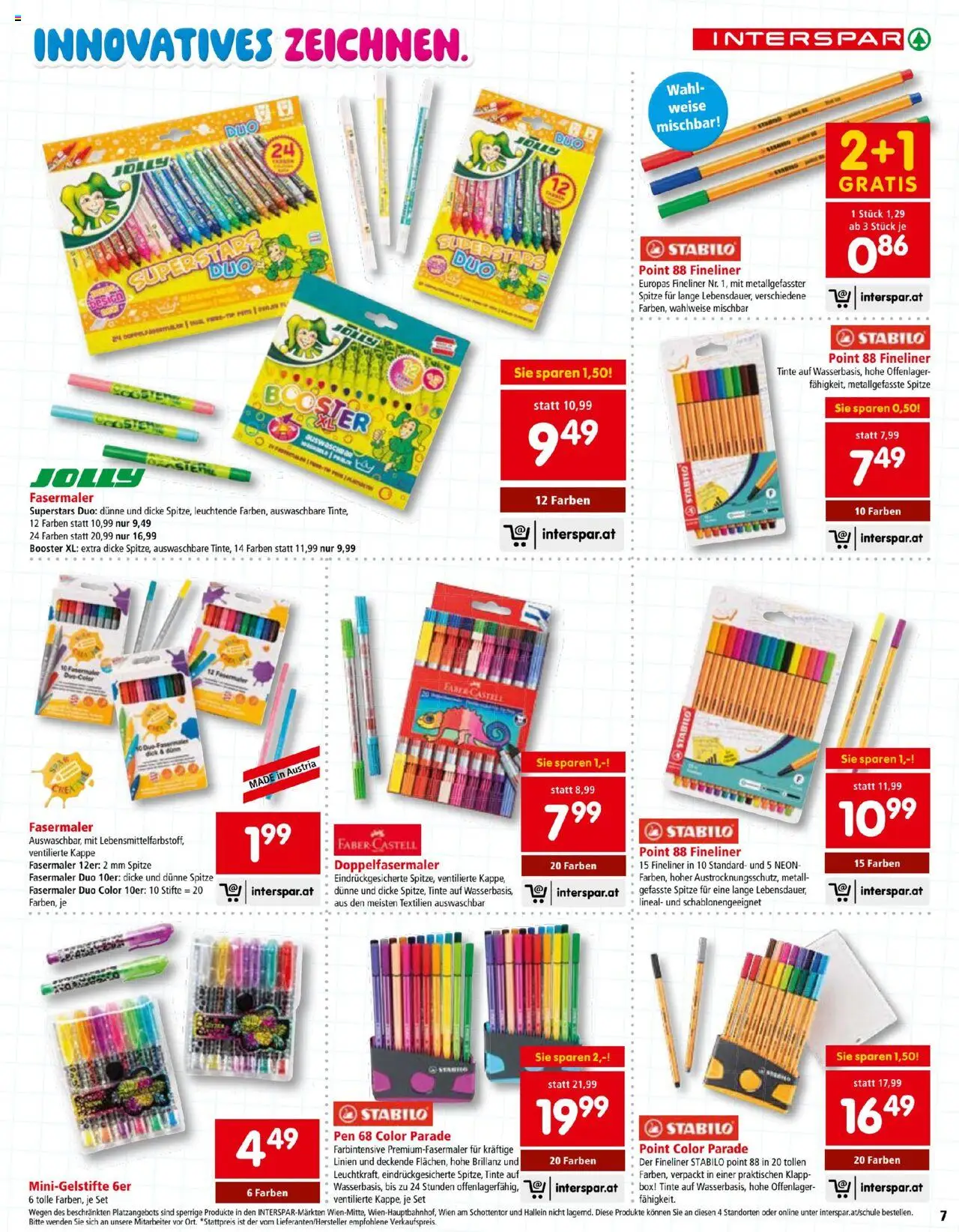 Interspar So macht Schule spass gültig ab 26.06.2025 | Seite: 7 | Produkte: Kappe, Box