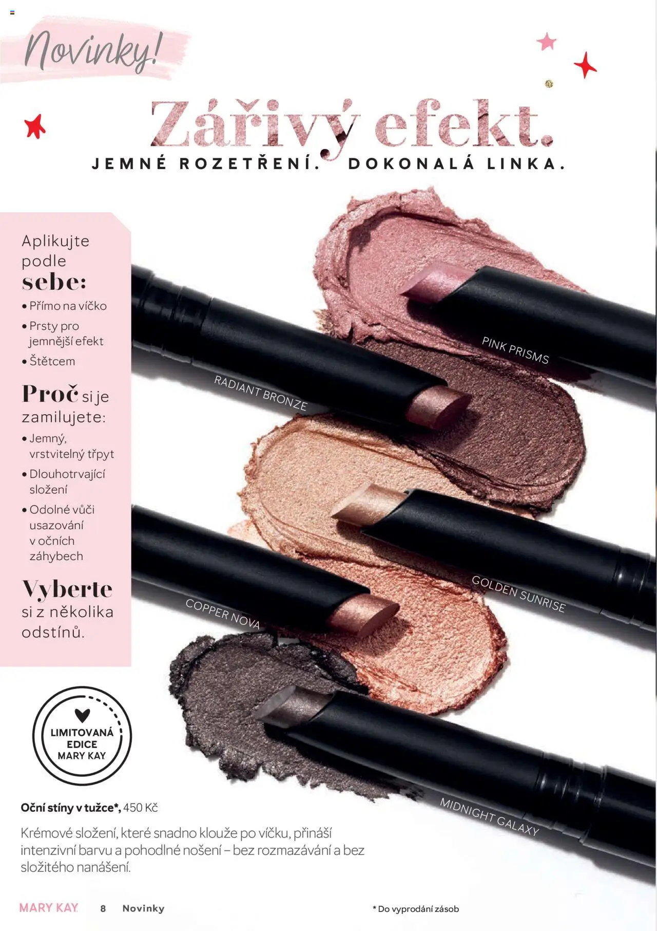 Mary Kay kniha o kráse od 01.10.2025 | Strana: 8 | Produkty: Oční stíny