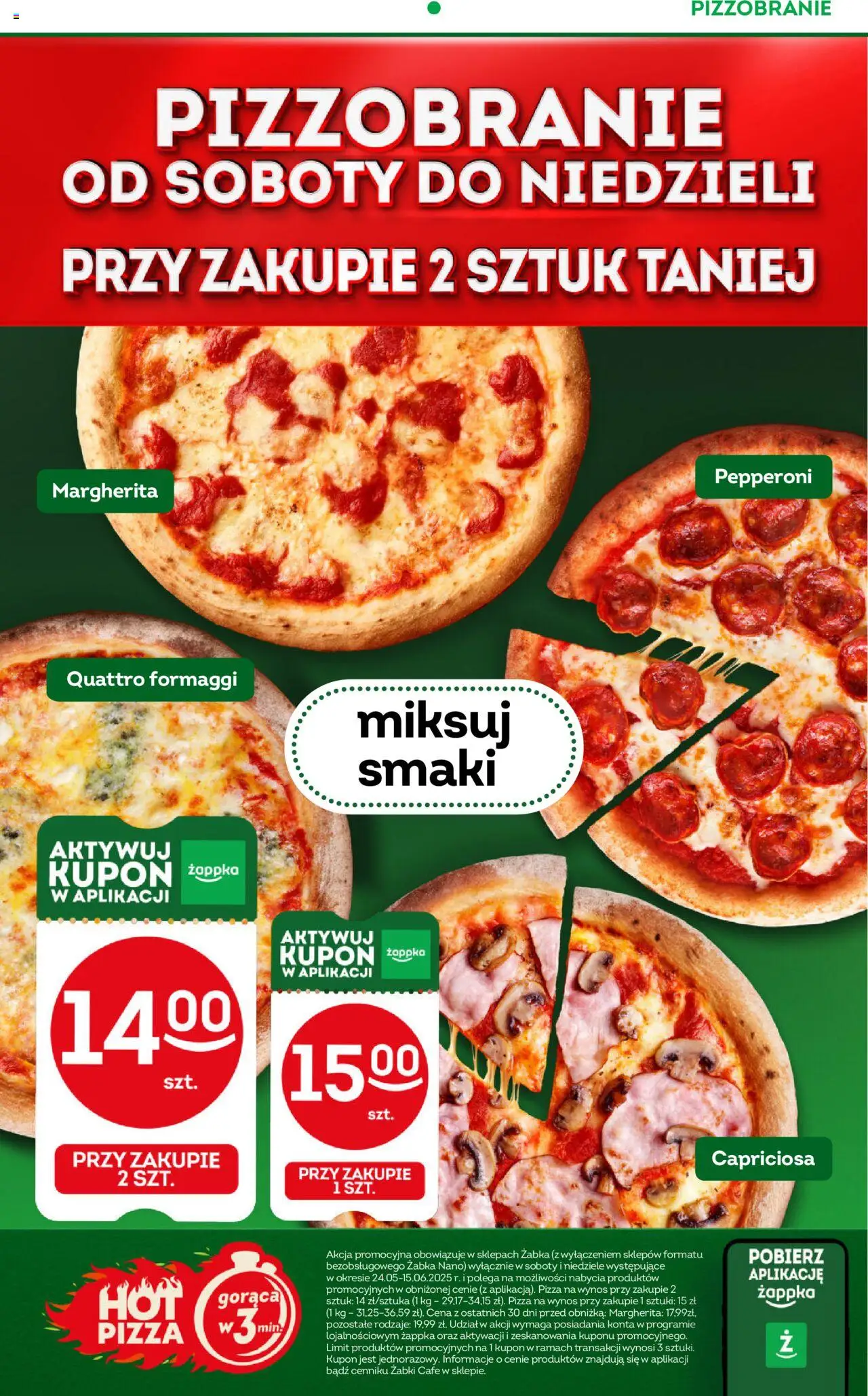 Żabka Gazetka od 21.05.2025 | Strona: 63 | Produkty: Pierogi, Filet z kurczaka, Vodka, Naleśniki