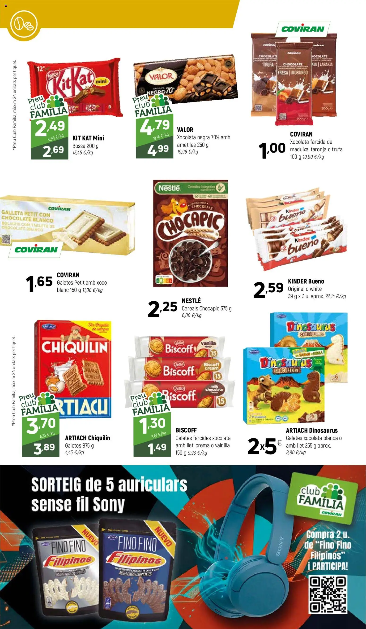 Coviran - Cataluna │ válido desde el 07.04.2026 | Página: 10 | Productos: Leche, Chocolate, Crema