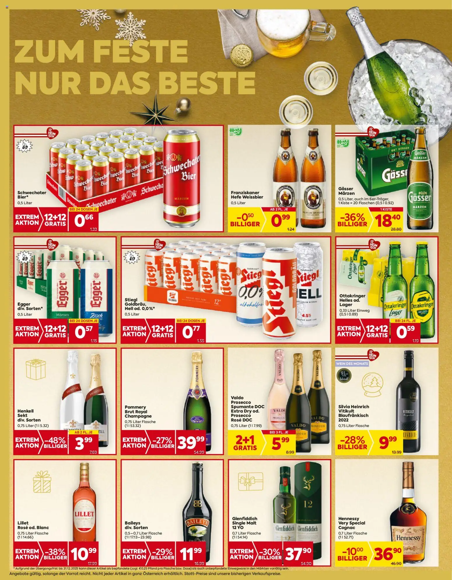 Billa Flugblatt - Tirol gültig ab 18.12.2025 | Seite: 14 | Produkte: Wein, Bier