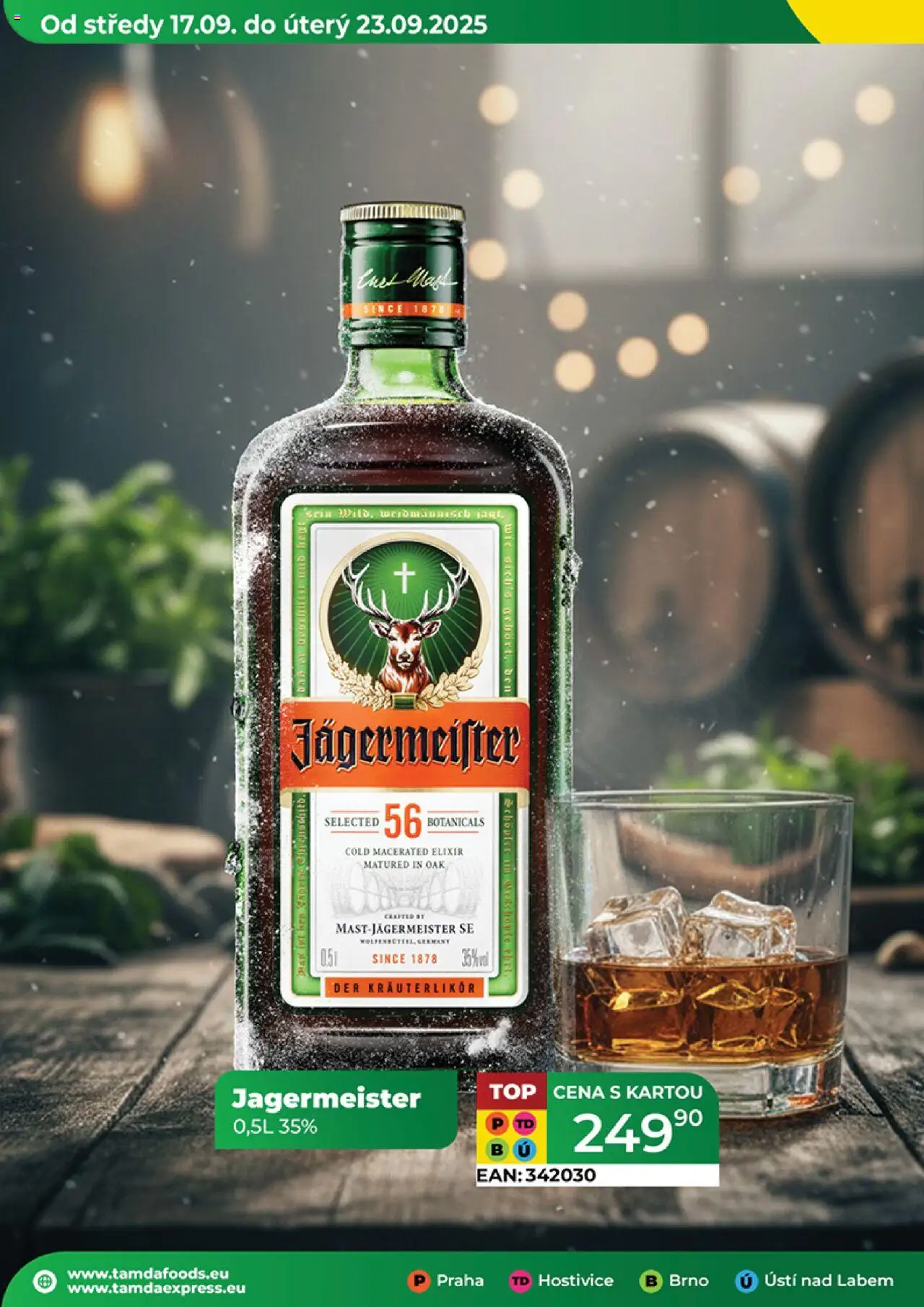 Tamda Foods leták od 17.09.2025 | Strana: 34 | Produkty: Jägermeister