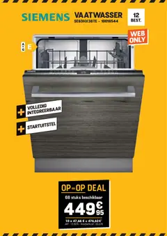 Electro Depot - Folder - Voorbeeld van een folder van Electro Depot, geldig van 28.01.2026 | Pagina: 5 | Producten: Vaatwasser