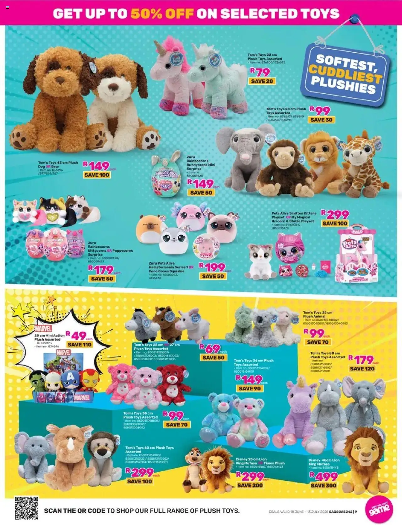 Game - Toys & Treats │ valid from 18.06.2025 | Page: 9 | Products: Playset, Toys