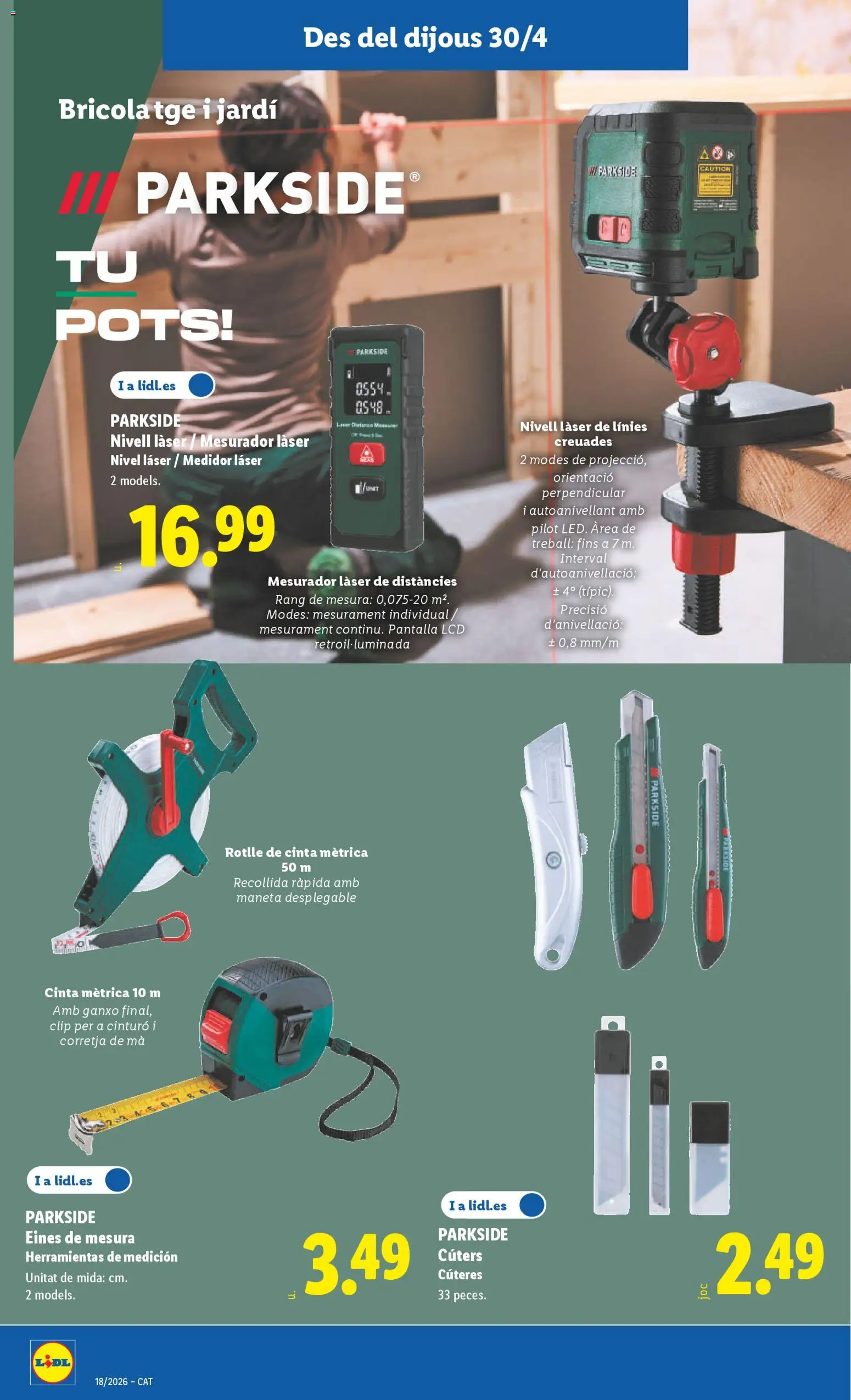 Lidl folleto de bazar │ válido desde el 27.04.2026 | Página: 26