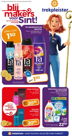 Trekpleister - Folder - Voorbeeld van een folder van Trekpleister, geldig van 02.12.2025