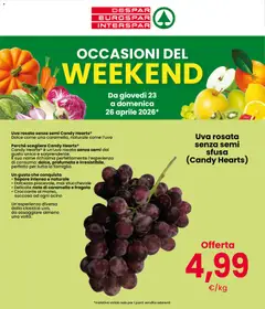 Anteprima del volantino Interspar volantino Weekend valido a partire dal 23.04.2026