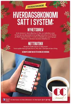 Forhåndsvisning av CC Mat kundeavis gyldig fra 01.12.2025 | Side: 8 | Produkter: Rundstykker, Agurk, Druer, Tape
