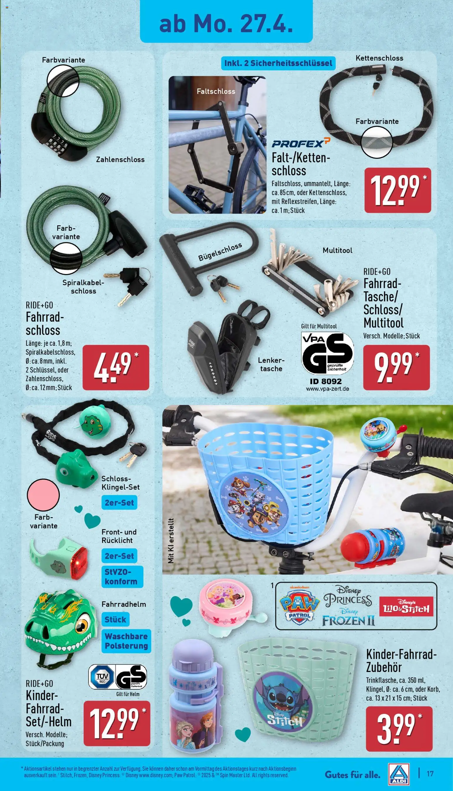 Aldi Prospekt 	 | 27.04.2026 | Wie erhält man einen begrenzten Rabatt? | Deutschland