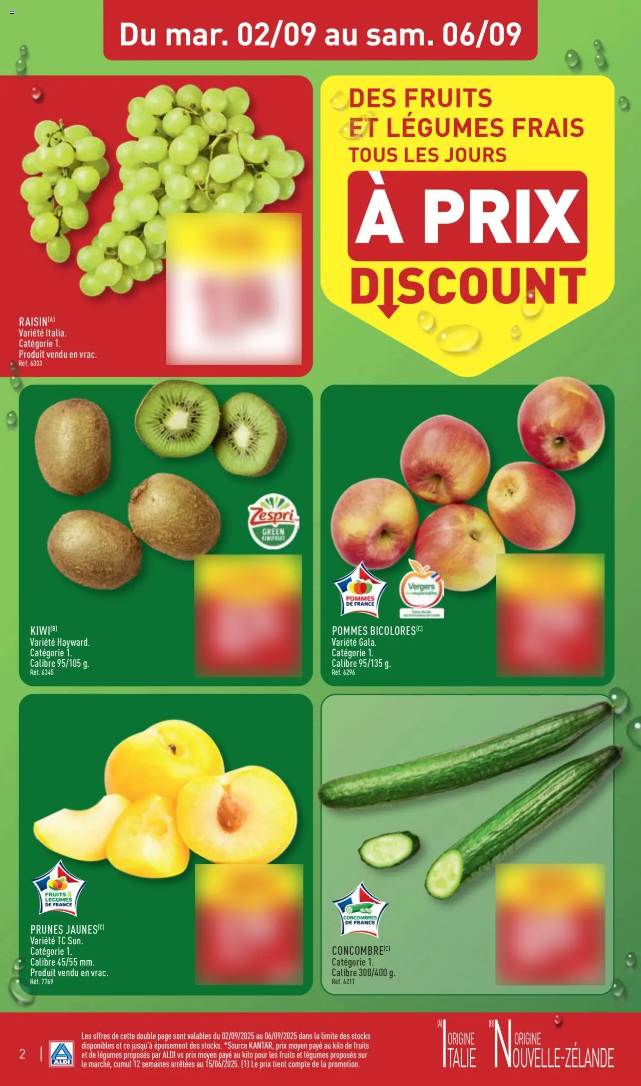  | Page: 5 | Produits: Pommes, Concombres