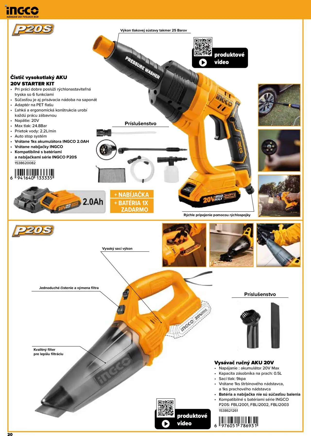 Nové Kinekus akcie – leták je platný od 28.04.2025 | Strana: 20 | Produkty: Náradie, Nabíjačka, Aku, Akumulátor