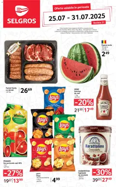 Catalog Selgros - Food – previzualizare al pliantului de la Selgros valabil de la 25.07.2025