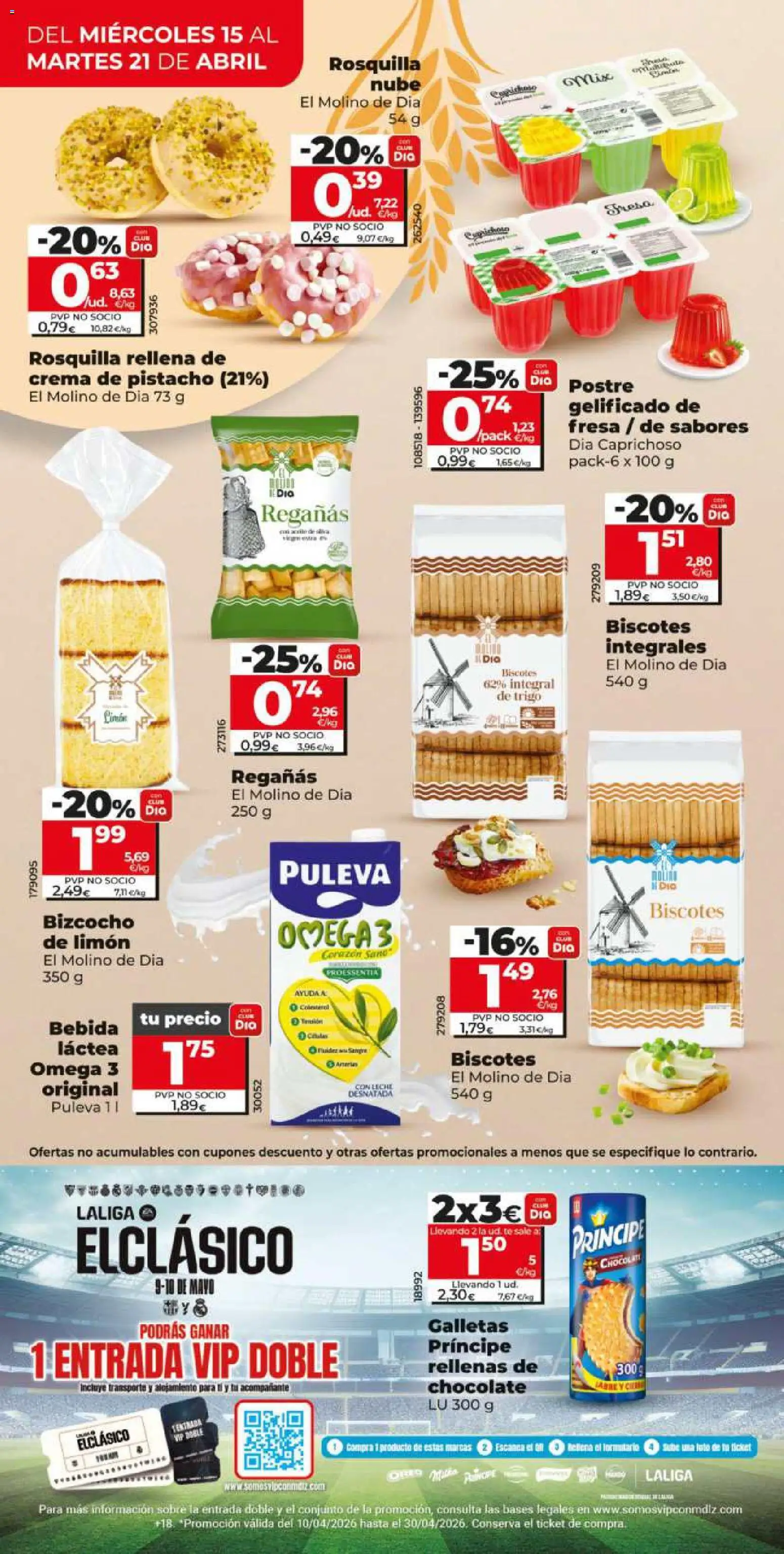 Dia - folleto Market │ válido desde el 15.04.2026 | Página: 8 | Productos: Chocolate, Té, Galletas, Bizcocho