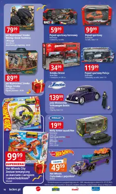 Pogląd oferty "E.Leclerc Gazetka - Warszawa Jerozolimskie prezenty" - ważna od 02.12.2025 | Strona: 16 | Produkty: Karta, Radio