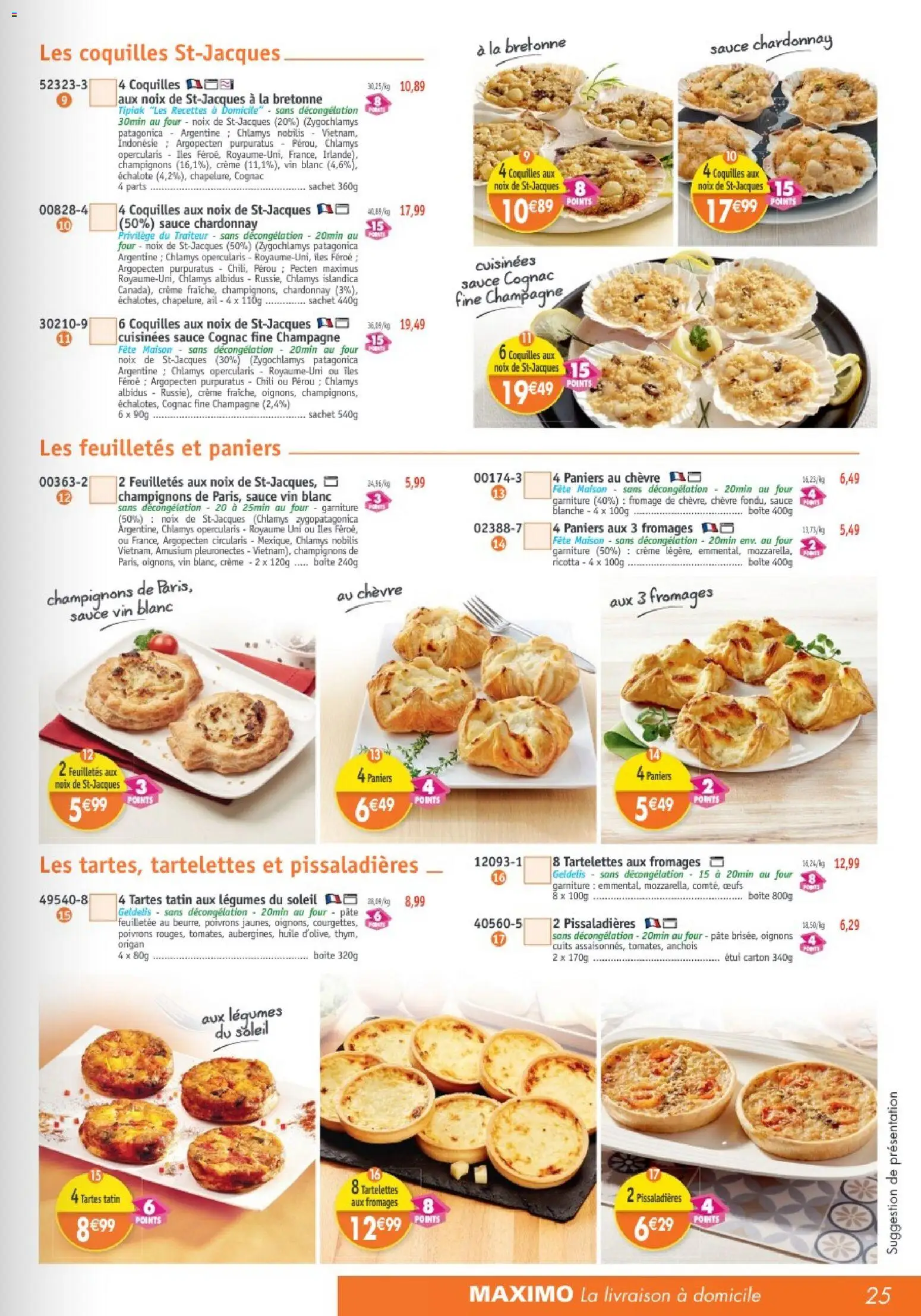 {H1} | Page: 25 | Produits: Ail, Pâte feuilletée, Champagne, Cognac