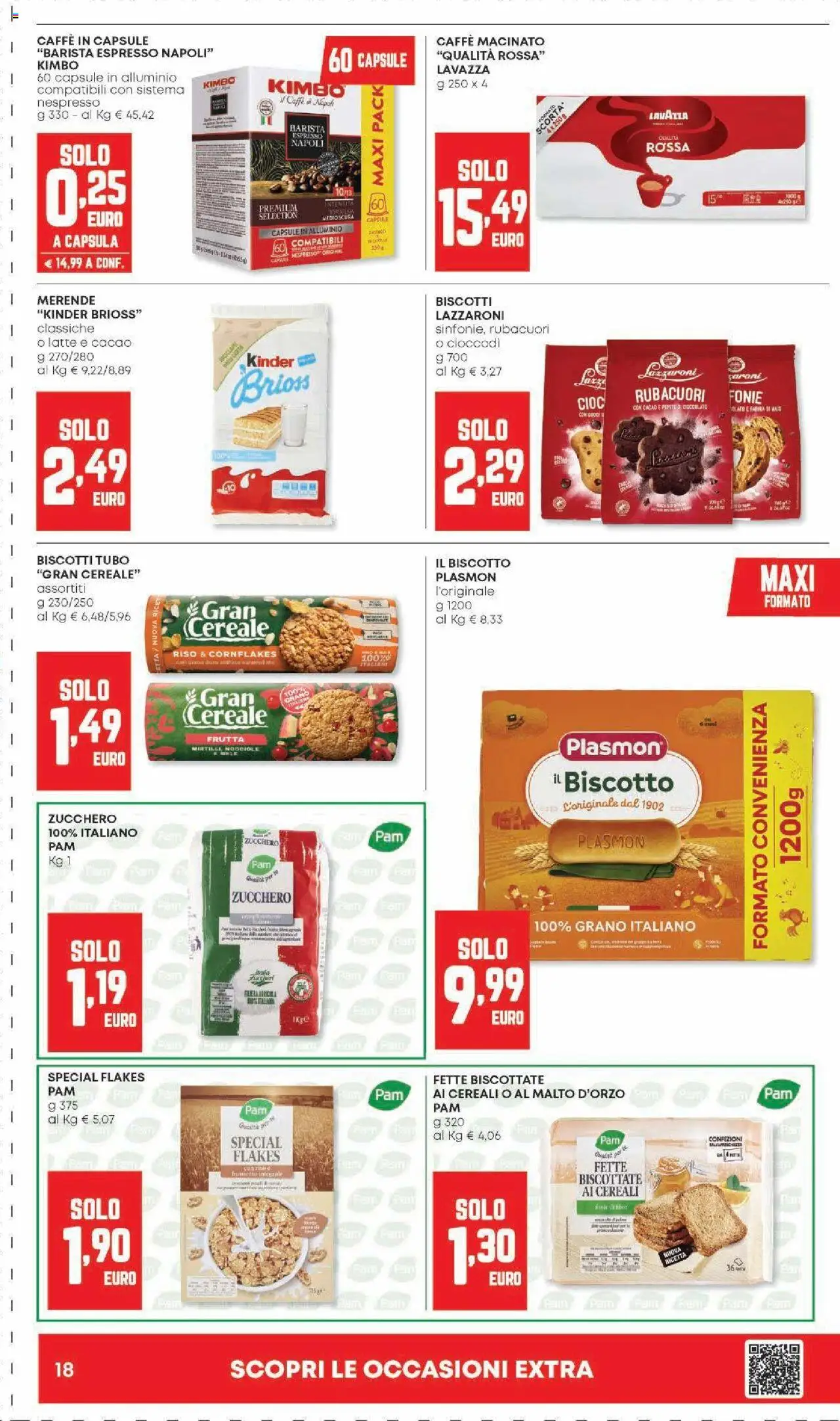 Volantino Panorama del 07.08.2025 | Pagina: 18 | Prodotti: Biscotti, Cacao, Fette biscottate, Macinato