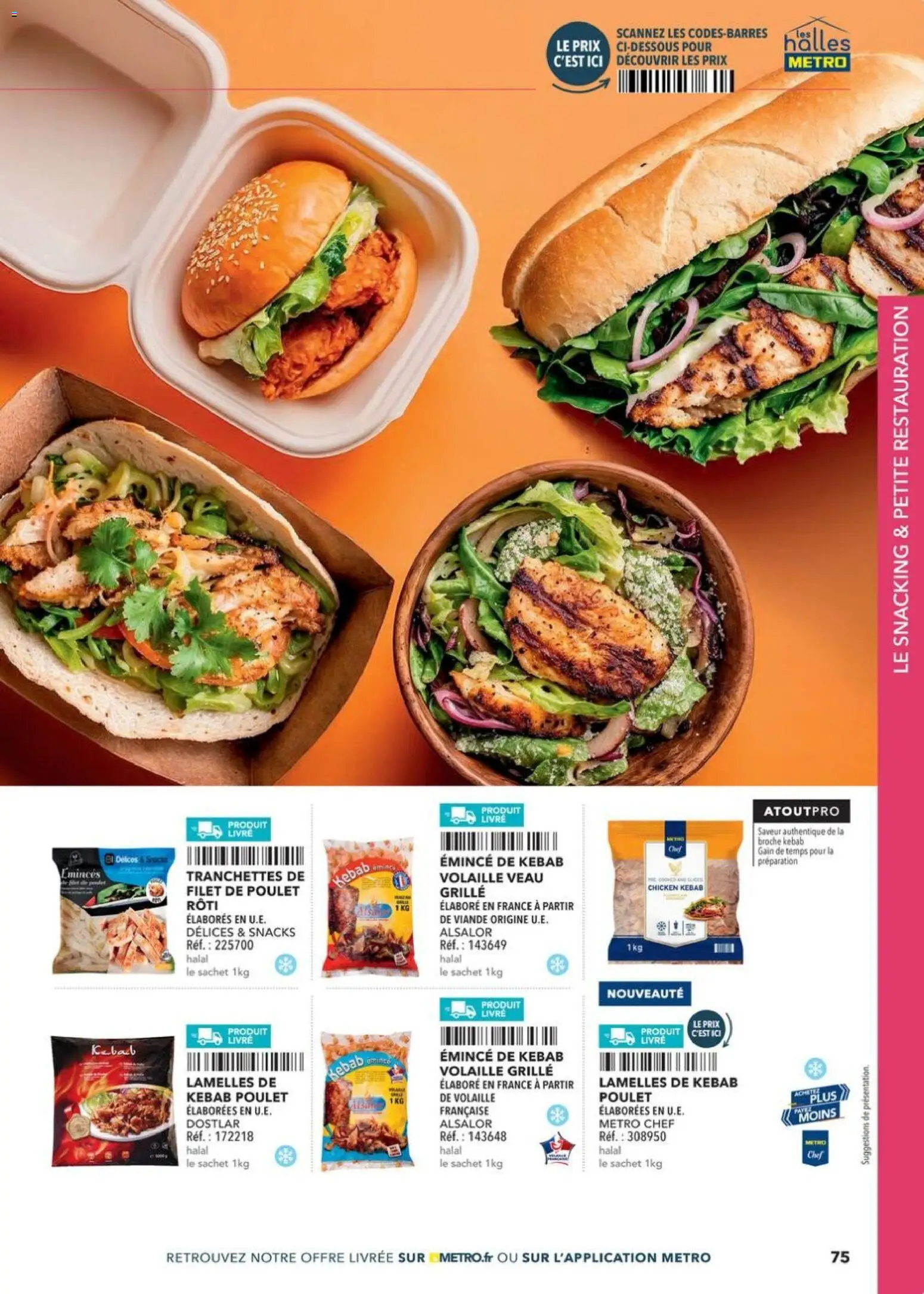 {H1} | Page: 75 | Produits: Volaille, Viande, Livre