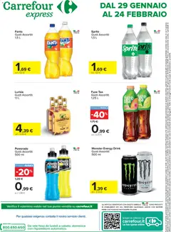 Anteprima del volantino Carrefour Express Coca-Cola catalogo valido a partire dal 29.01.2026