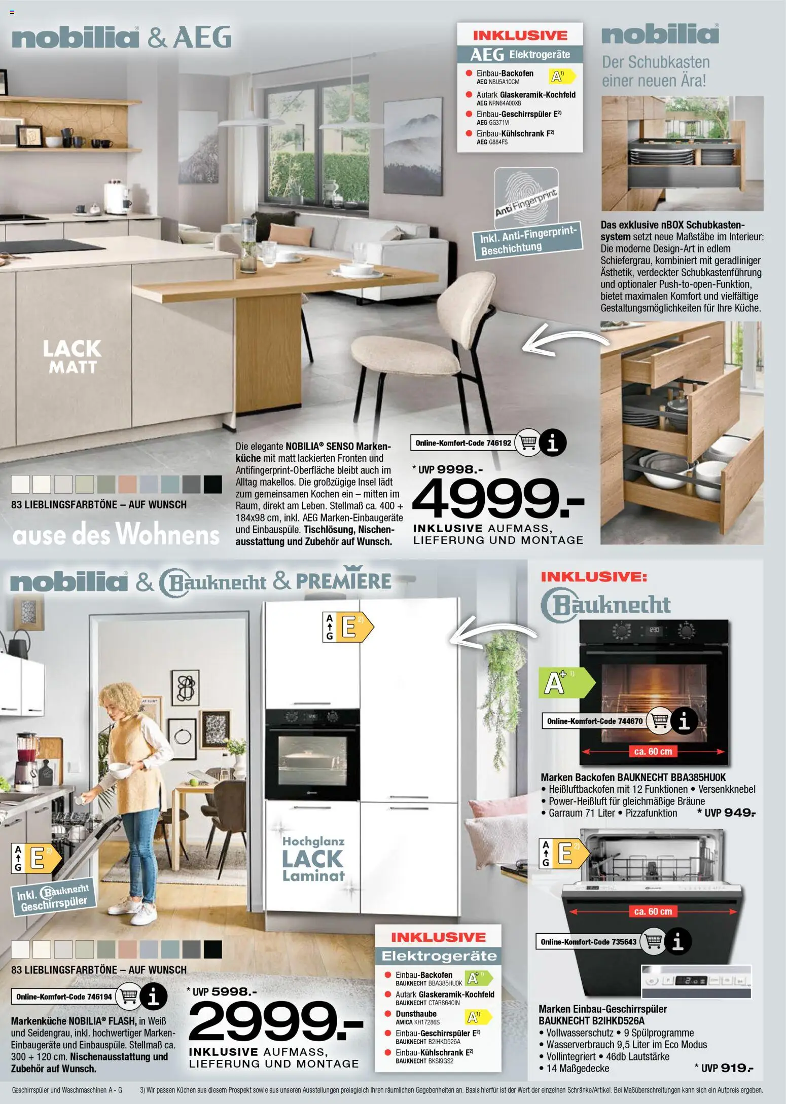 Ostermann Küchen Spezial – gültig ab 06.03.2026 | Seite: 21 | Produkte: AEG, Küche, Backofen, Kuchen