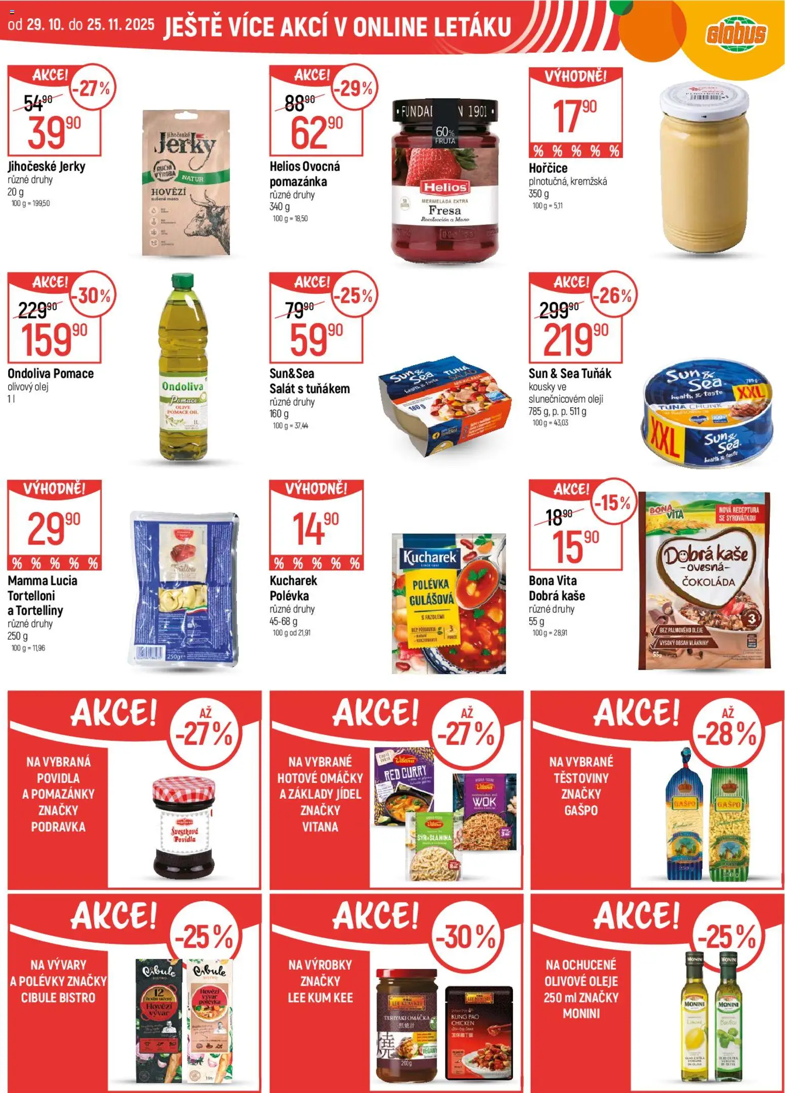 Globus leták od 05.11.2025 | Strana: 41 | Produkty: Tuňák, Salát, Kung pao, Jerky