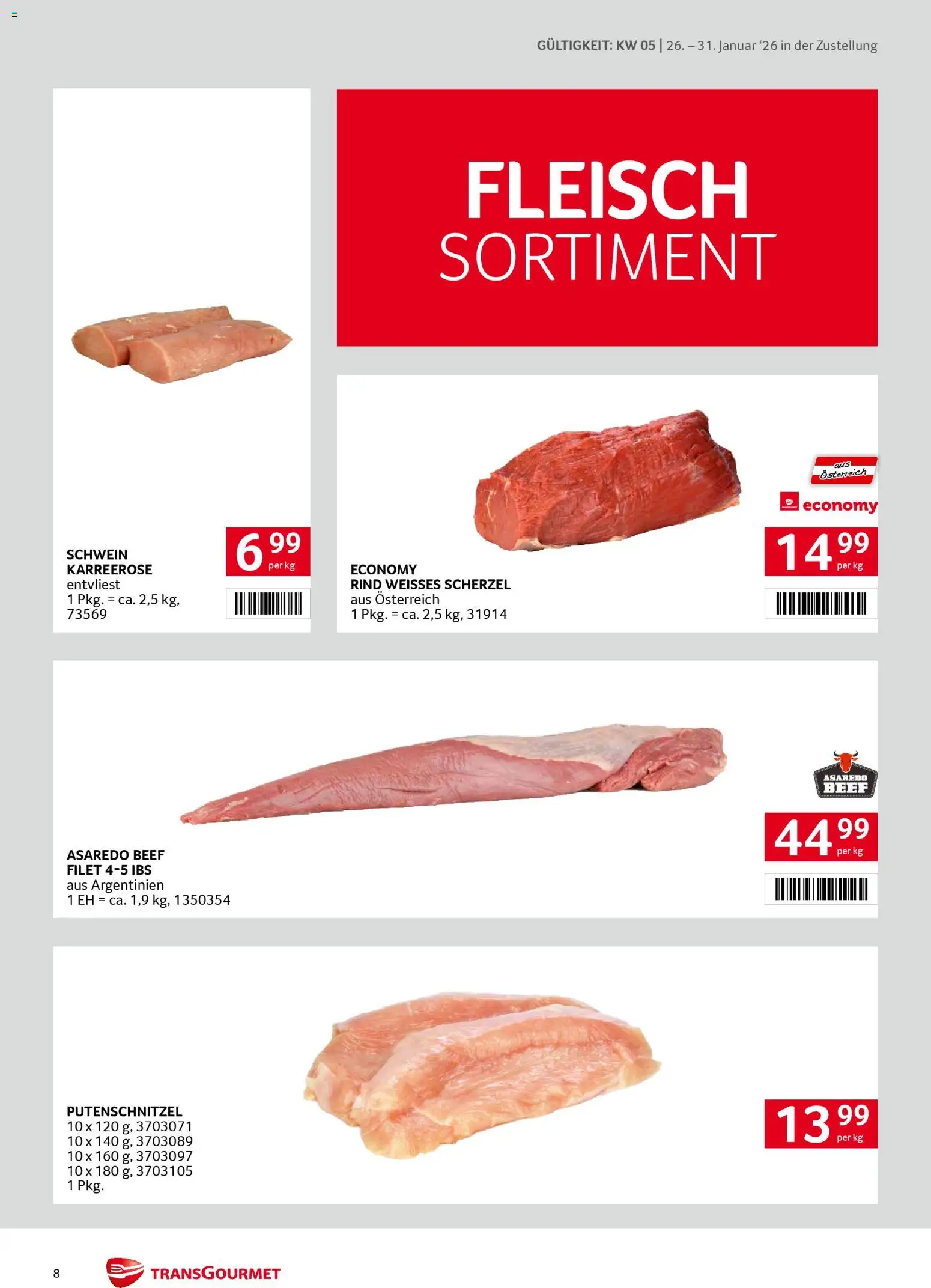 Transgourmet Zustellaktion gültig ab 26.01.2026 | Seite: 8