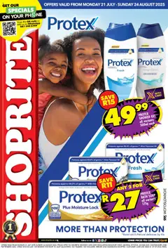 Preview of Shoprite specials valid from 21.07.2025