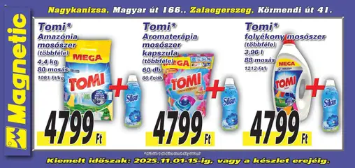 Magnetic - Óriásplakátok - amely érvényes a következő dátumtól: 01.11.2025