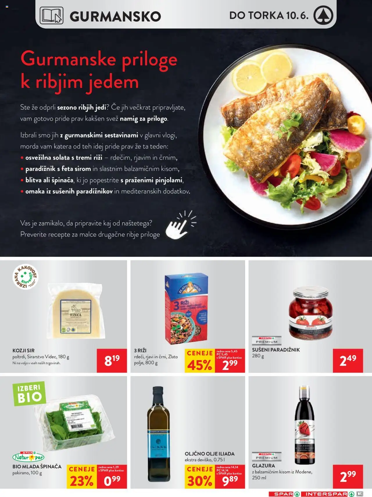 Spar katalog 23/25 │ velja od 04.06.2025 | Stran: 15 | Izdelki: Sir, Paradiznik, Solata, Omaka