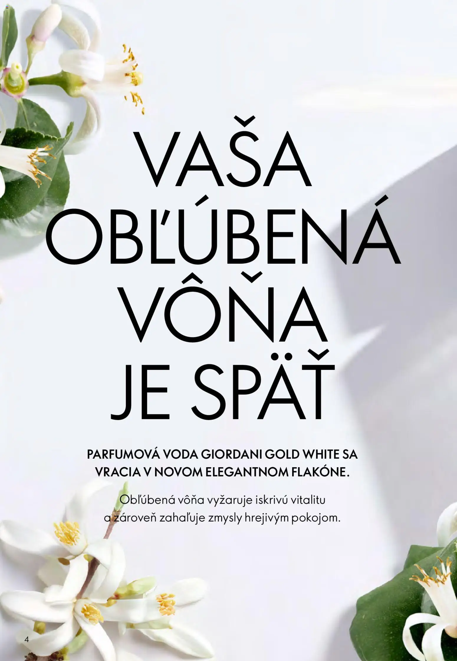 Nové Oriflame akcie – leták je platný od 03.12.2025 | Strana: 4 | Produkty: Voda