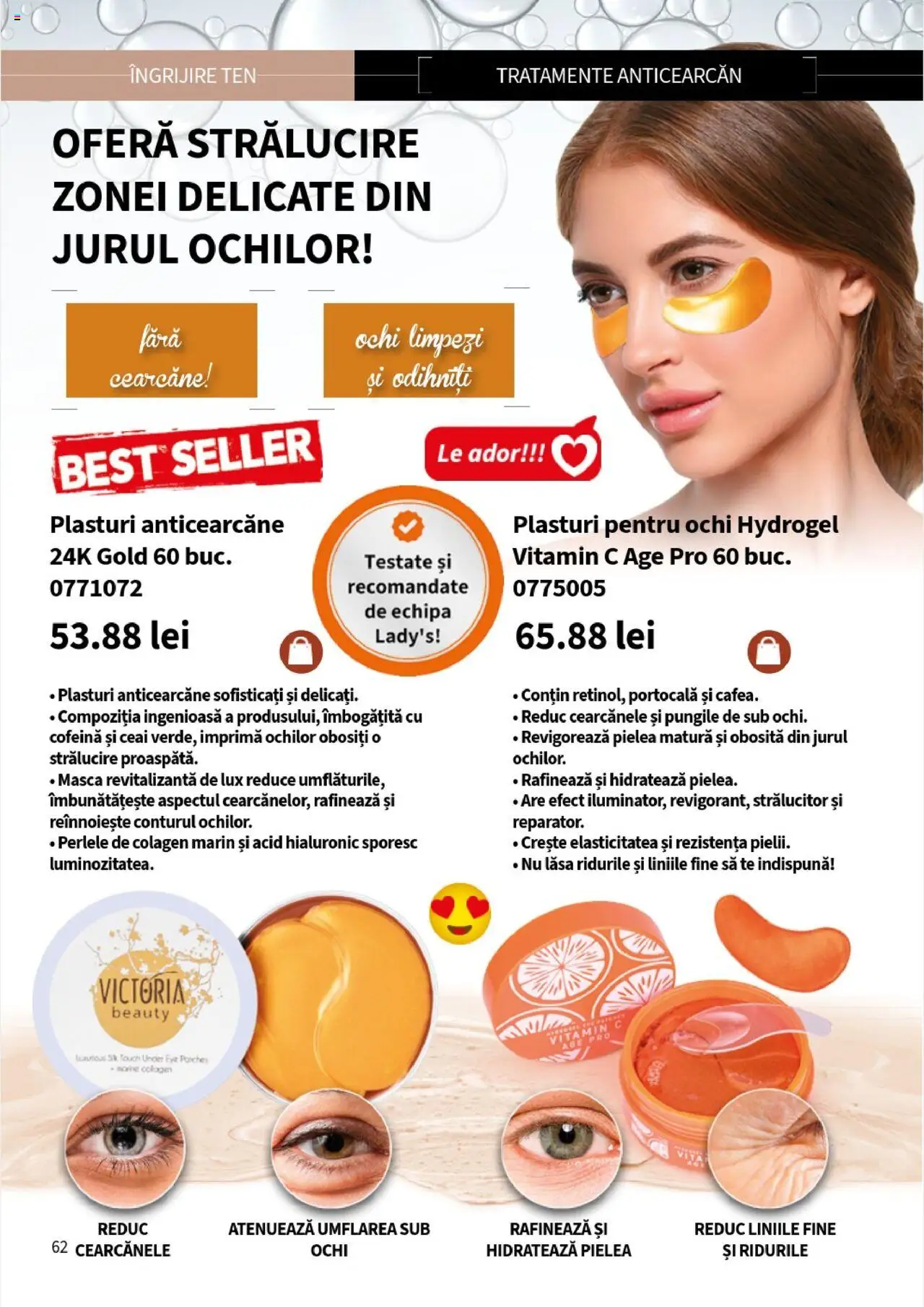 Noul catalog Lady’s – valabil de la 25.09.2025 | Pagină: 64 | Produse: Plasturi, Mătură, Ceai