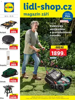 Náhled letáku Lidl magazín od 08.09.2025