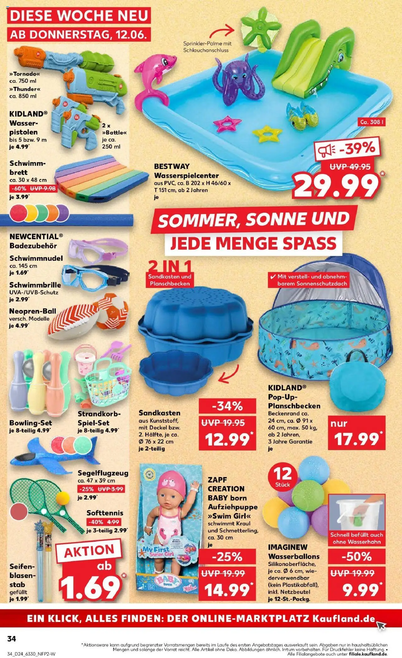 Kaufland prospekt Stadthagen	 - gültig ab dem 16.06.2025 | Seite: 49 | Produkte: Schwimmbrille, Wasser