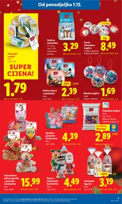 Katalog Lidl - Pregled kataloga iz trgovine Lidl, vrijedi od 01.12.2025 | Stranica: 7