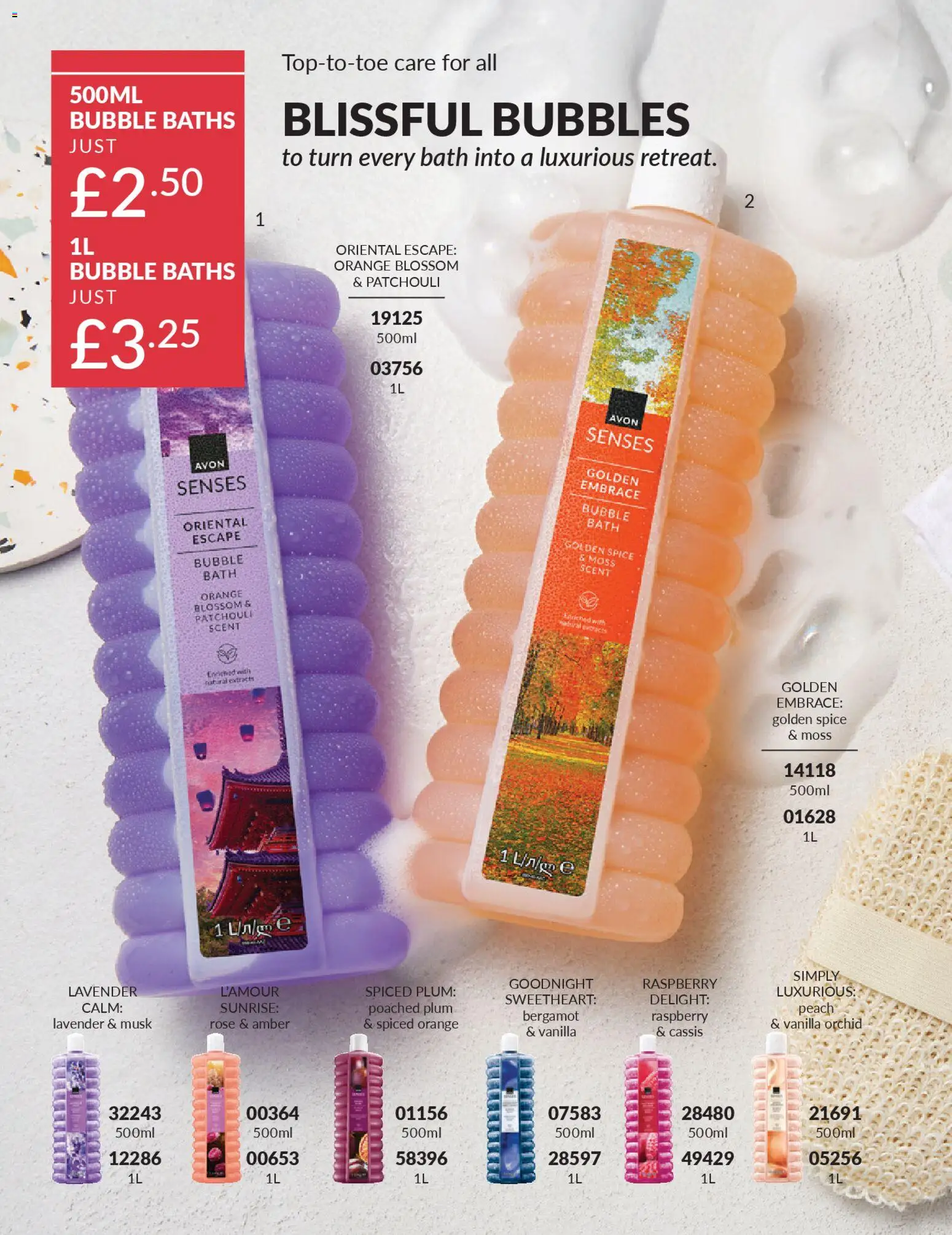 {H1} | Page: 192 | Products: Bath, Raspberry, Vanilla, Orange