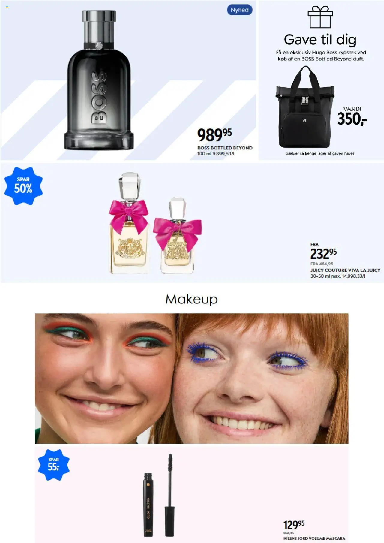 Matas tilbudsavis – gyldig fra 16.10.2025 | Side: 3 | Produkter: Makeup, Mascara, Rygsæk