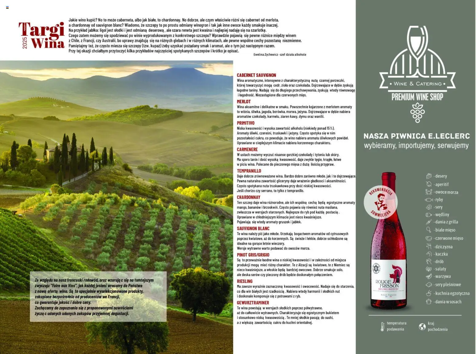 E.Leclerc Gazetka - Radom od 03.11.2025 | Strona: 2 | Produkty: Czekolady, Deska serów, Chardonnay, Owoce morza