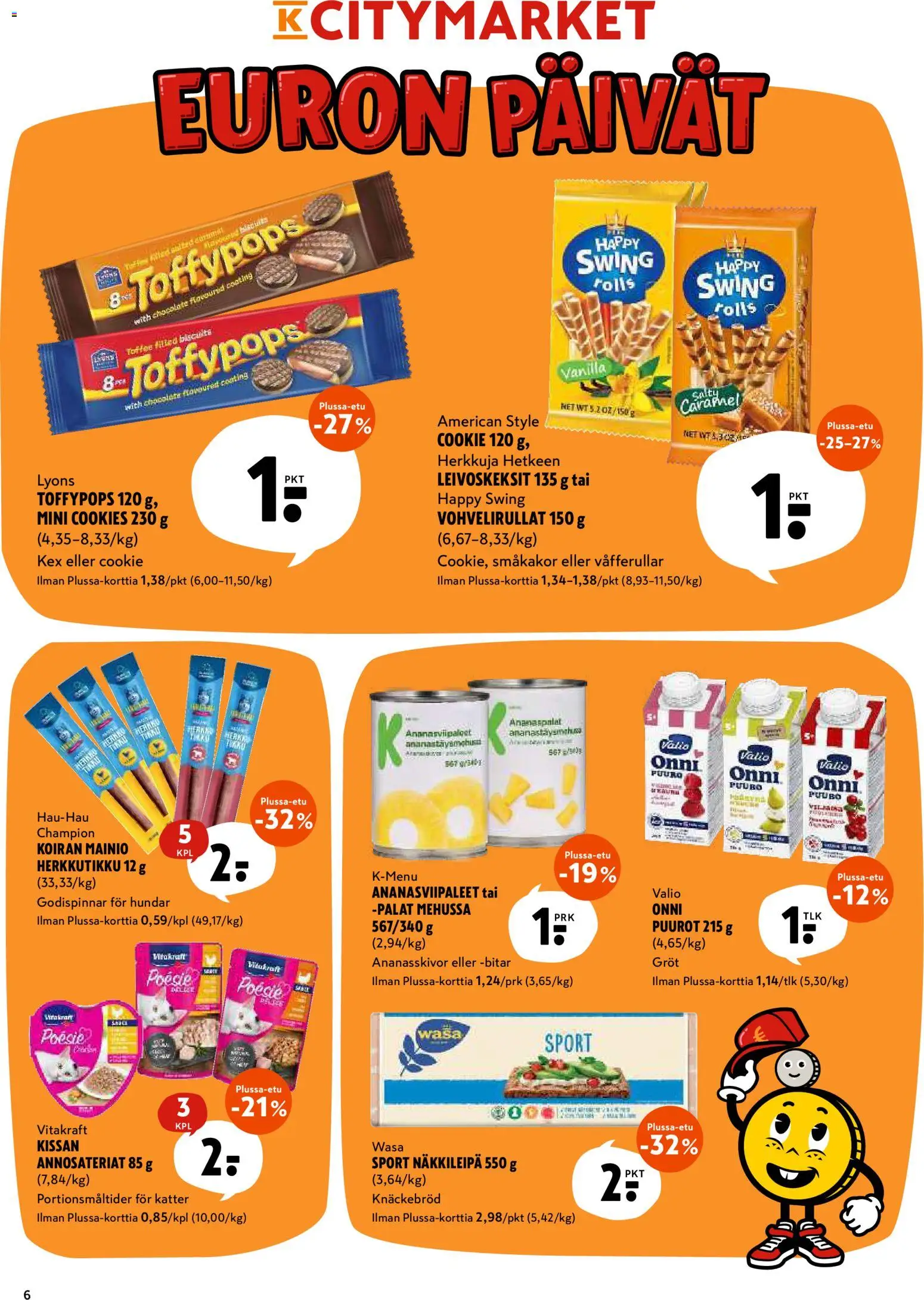K-Citymarket tarjoukset – voimassa 09.02.2026 alkaen | Sivu: 6