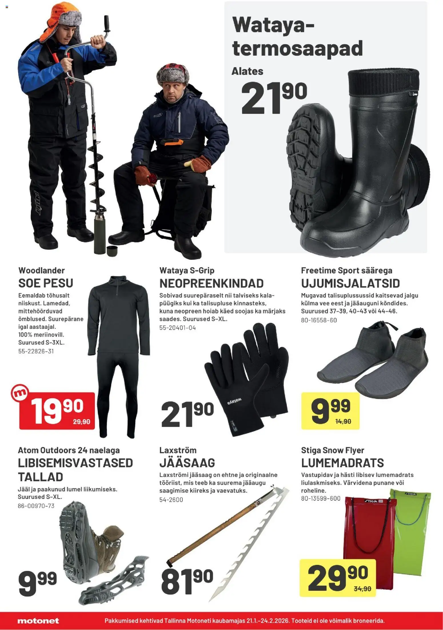 Motonet tarjoukset - Kas olukord on kontrolli all? – voimassa 21.01.2026 alkaen | Sivu: 12 | Tuotteet: Voi, Kala