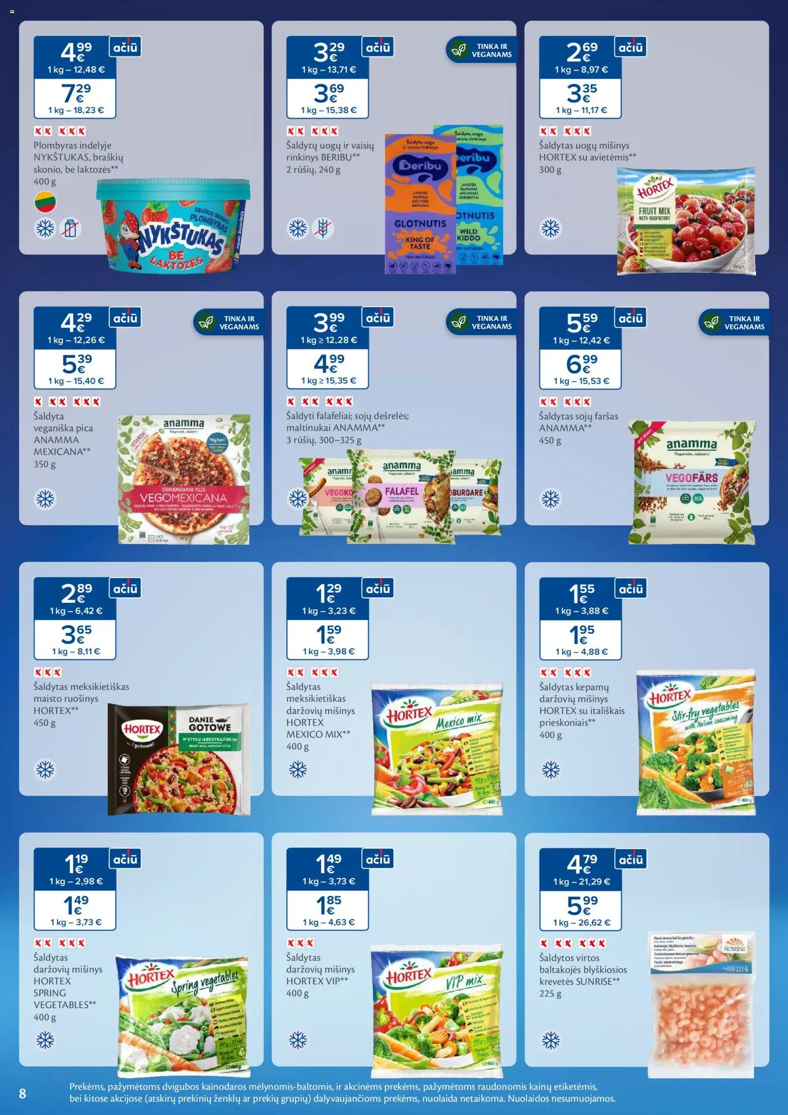 MAXIMA akcijos nuo 06.01.2026 | Puslapis: 8 | Prekių: Plombyras, Pica