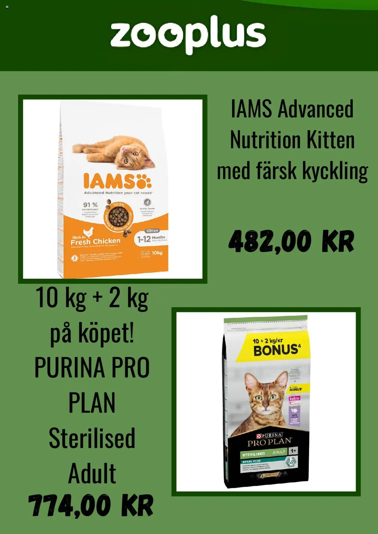 Zooplus reklamblad aktuell från 04.08.2025 | Sida: 2