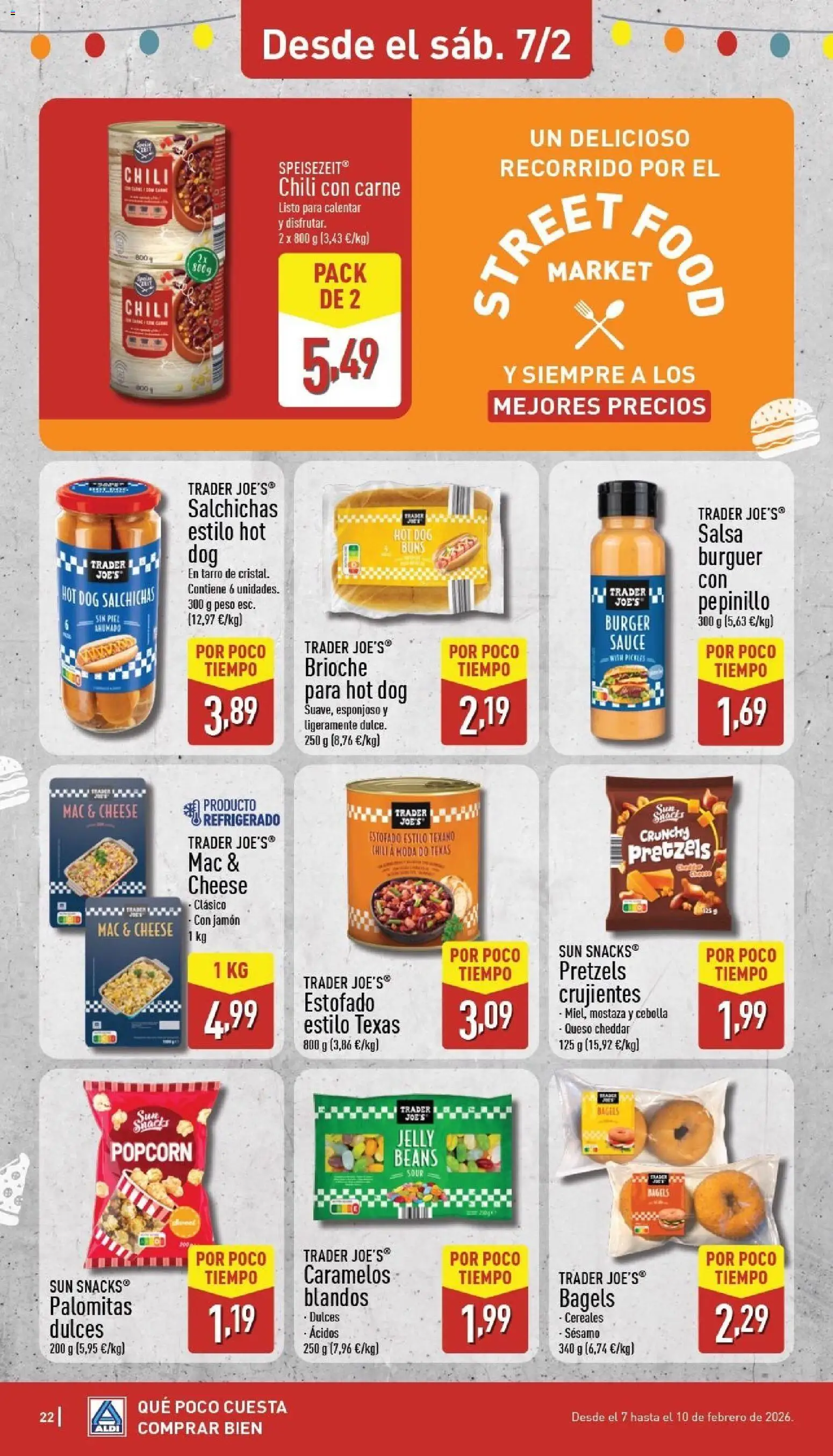 Aldi folleto Baleares │ válido desde el 02.02.2026 | Página: 22 | Productos: Cereales, Mac, Παγωμένο τσάι, Peso