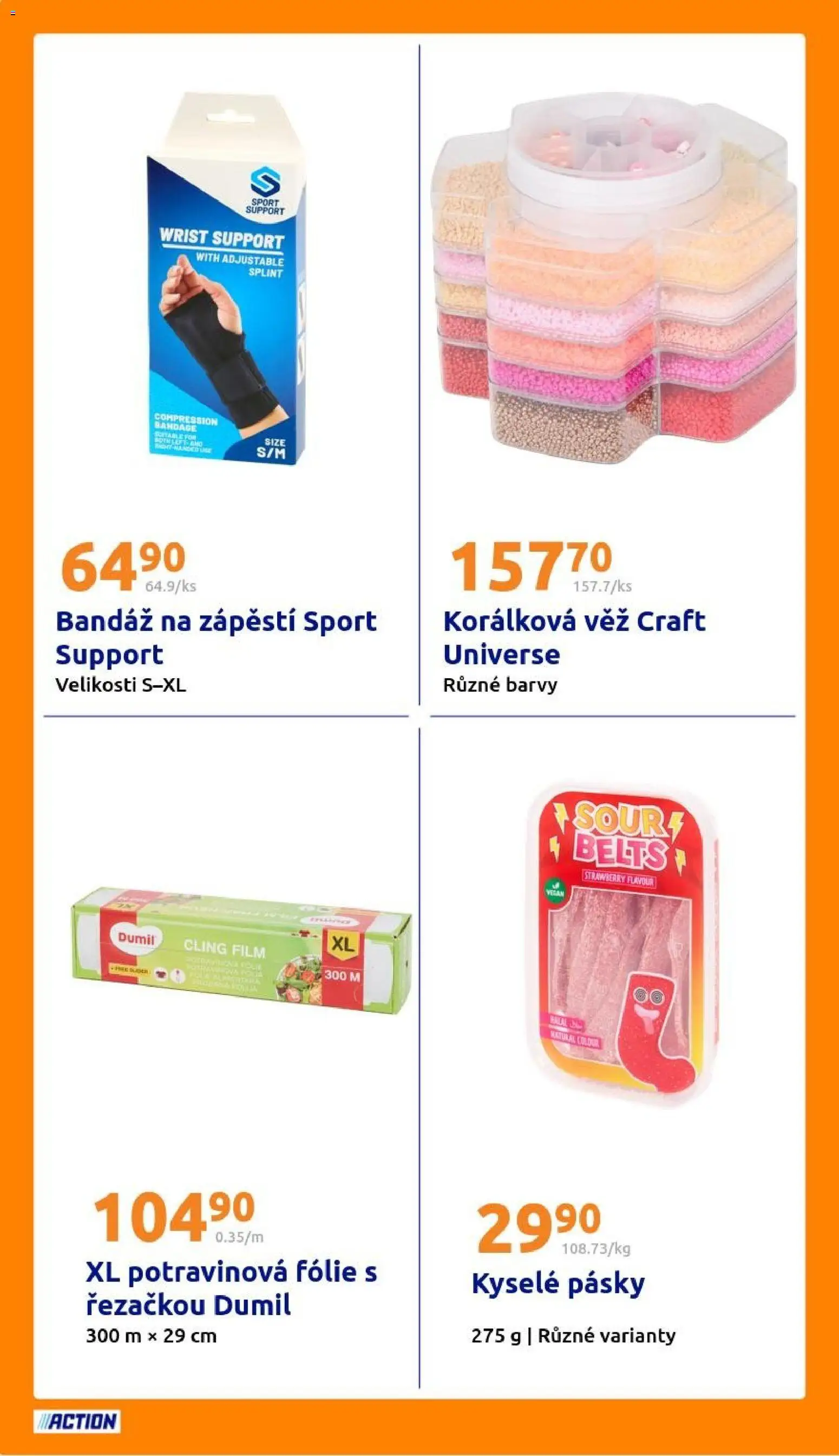 Action leták od 25.03.2026 | Strana: 26 | Produkty: Fólie, Potravinová folie, Barvy
