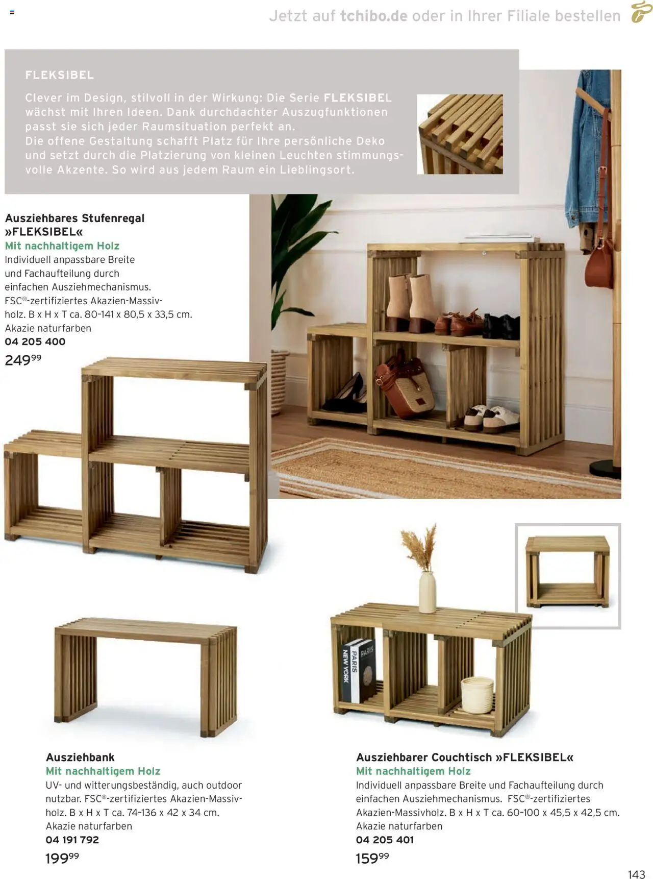 Angebote Tchibo – gültig ab 01.10.2025 | Seite: 143 | Produkte: Couchtisch