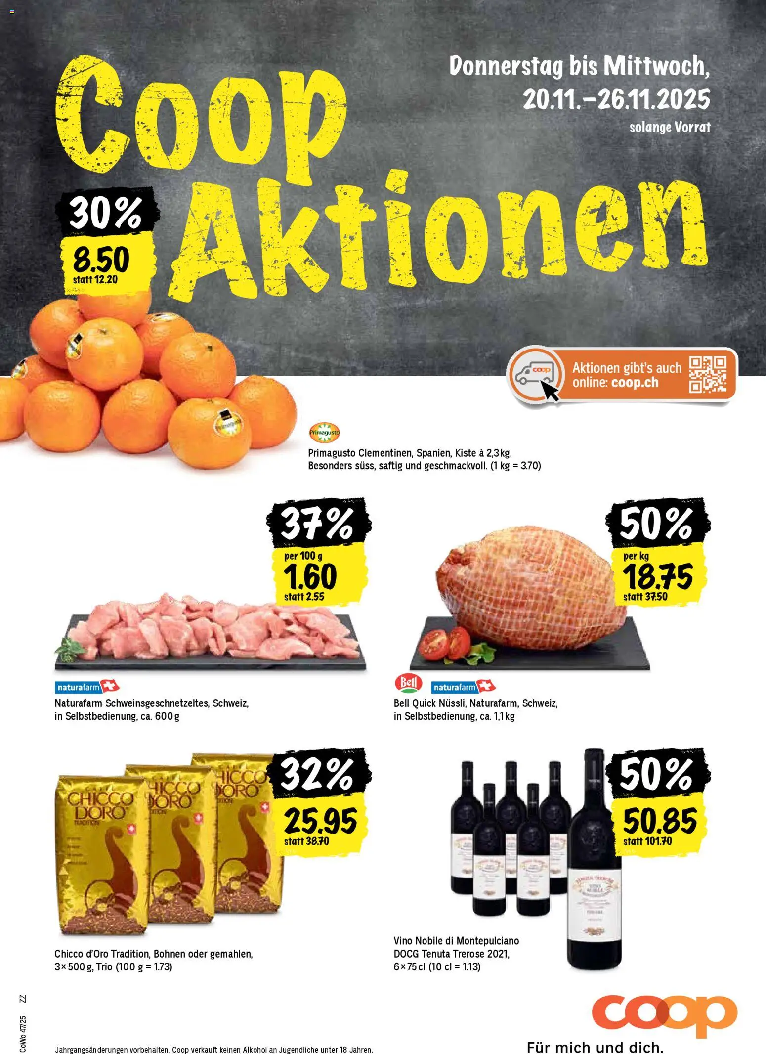 Coop Aktionen – gültig ab 20.11.2025 | Seite: 1