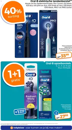 Trekpleister - Folder - Voorbeeld van een folder van Trekpleister, geldig van 28.10.2025 | Pagina: 27 | Producten: Gum, Kan, Oven, Elektrische tandenborstel