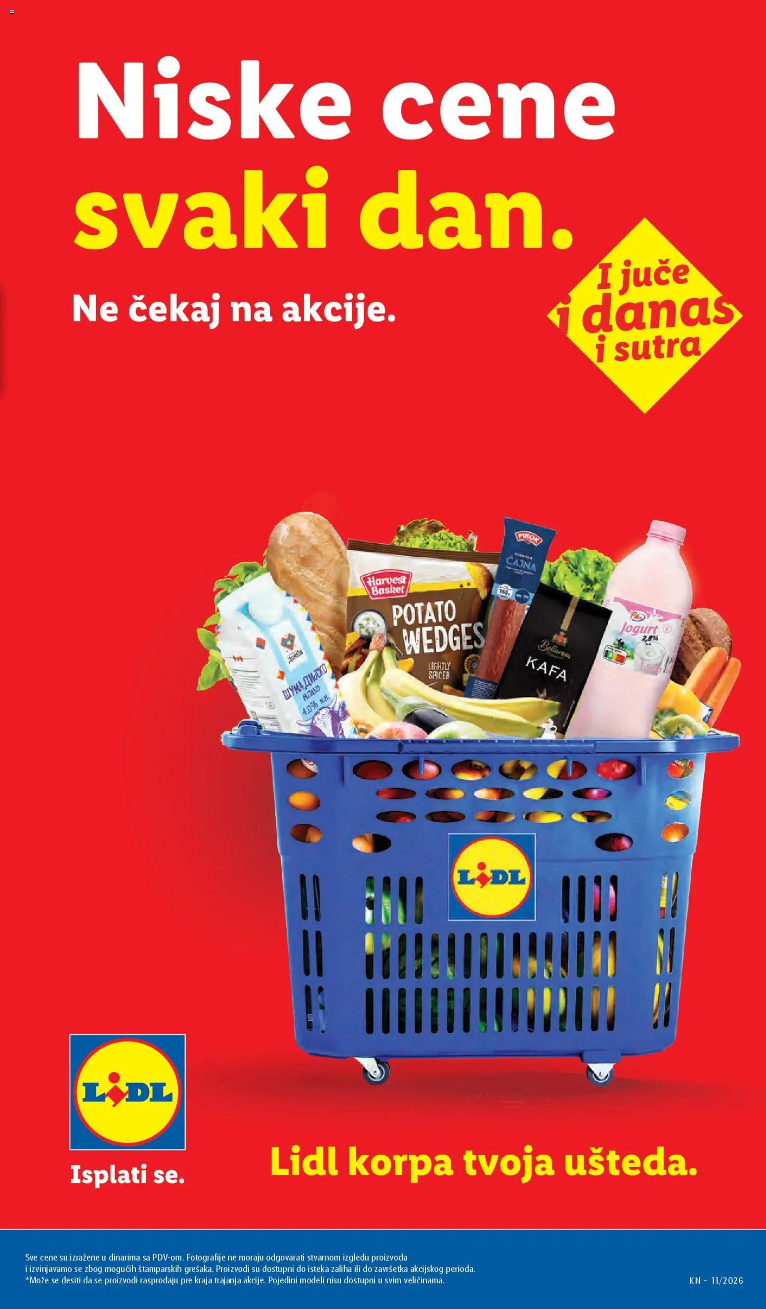 Lidl katalog - važi od 12.03.2026 | Strana: 17 | Proizvode: Korpa, Jogurt, Kafa