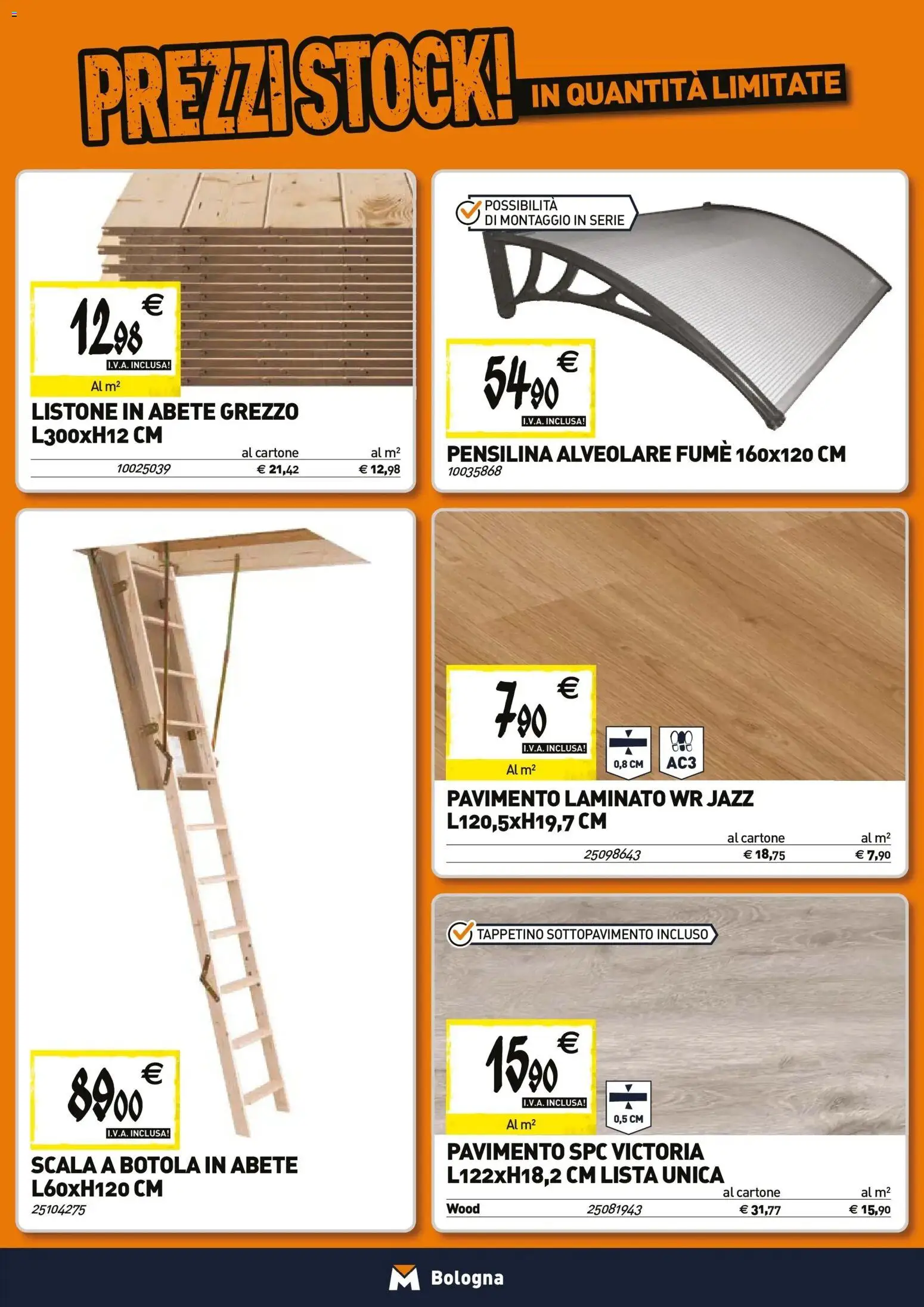 Volantino TECNOMAT del 27.11.2025 | Pagina: 12 | Prodotti: Pavimento, Scala