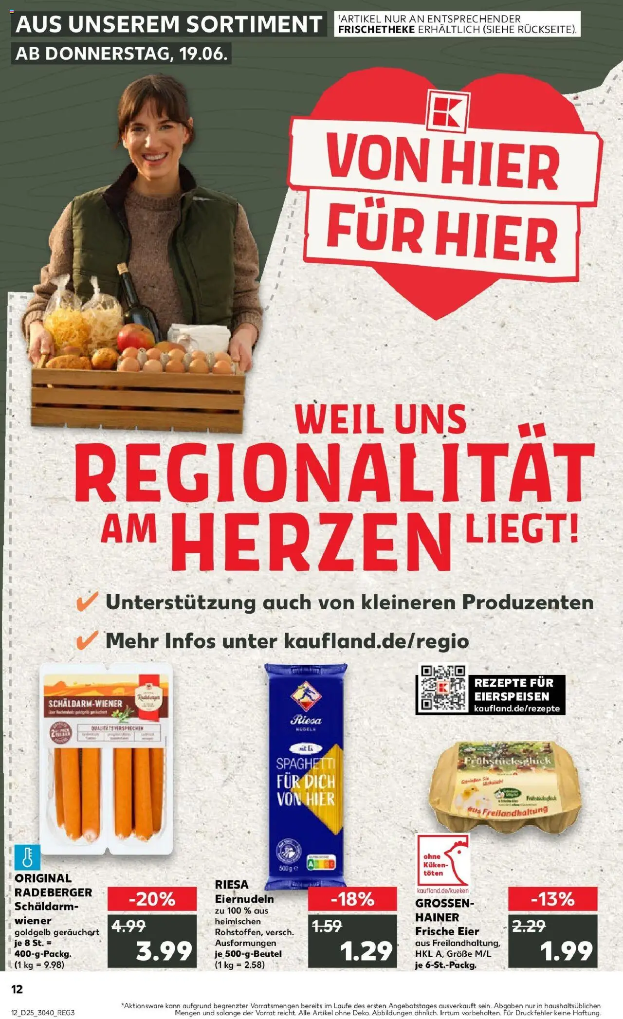Kaufland prospekt Bautzen	 - gültig ab dem 22.06.2025 | Seite: 25 | Produkte: Eier, Pasta