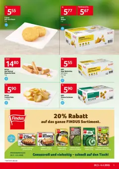 Prodega aktionen ab 30.03.2026 gültig | Seite: 3 | Produkte: Tisch, Käse, Erbsen