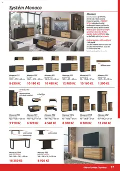 Náhled letáku ORFA nábytek katalog 2024-2025 od 15.08.2024 | Strana: 17 | Produkty: Vitrína, LED pásek, Stolek, LED
